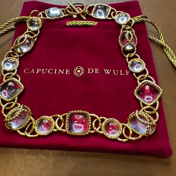 Capucine De Wulf - Blandine 18" Necklace in Ice/Gold - Picture 1 of 2